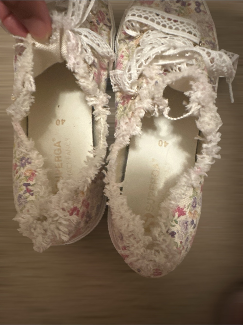 LoveShackFancy x Superga Sneakers - Picture 4 of 5